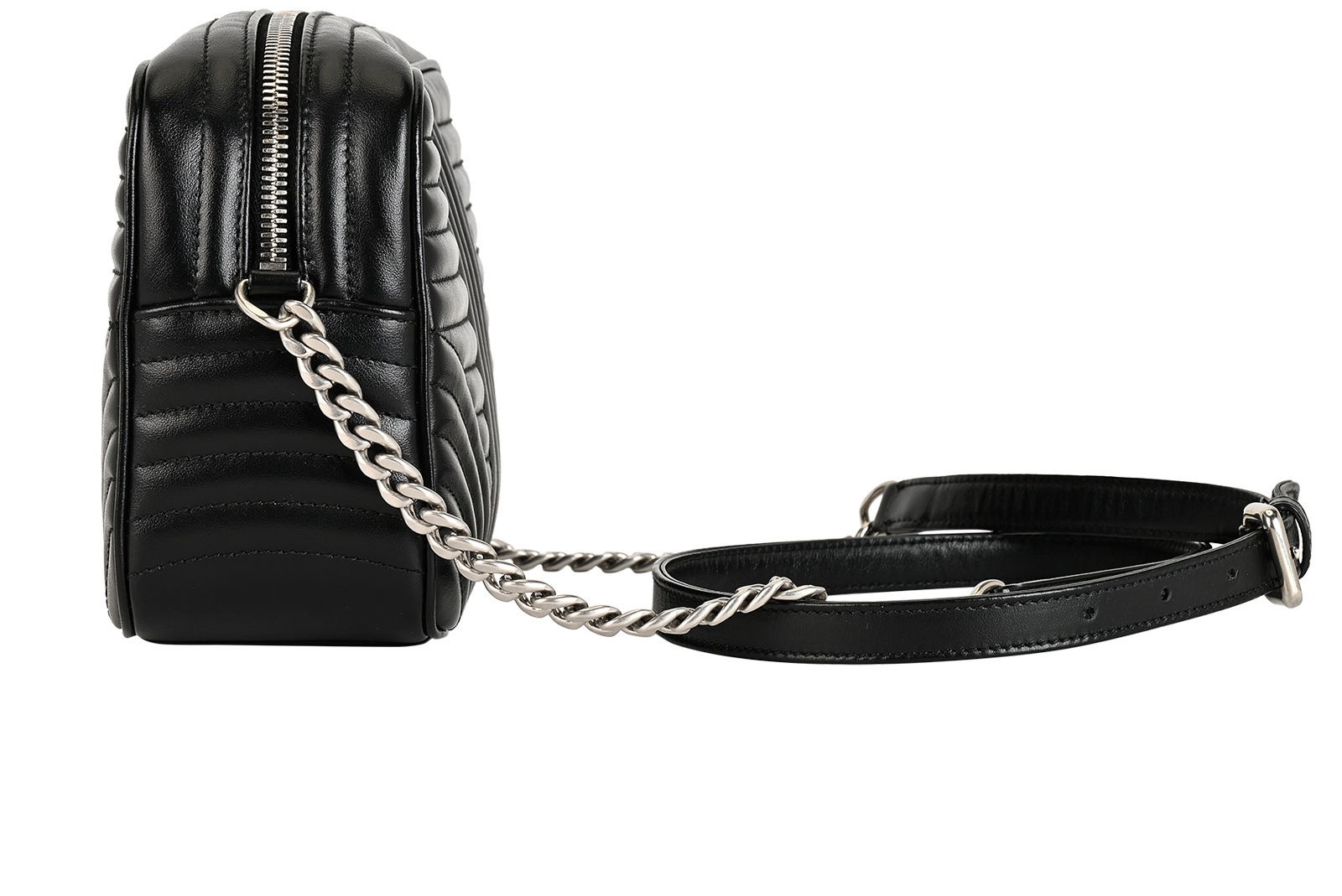Diagramme Camera Bag, &pound;550, Handbags, Black, Leather, Bottom view